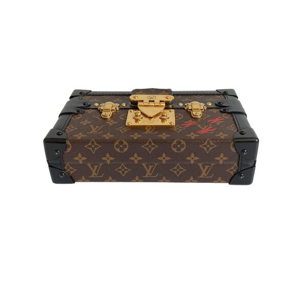 Louis Vuitton Classic Monogram Petite Malle Black - Picture 3 of 8